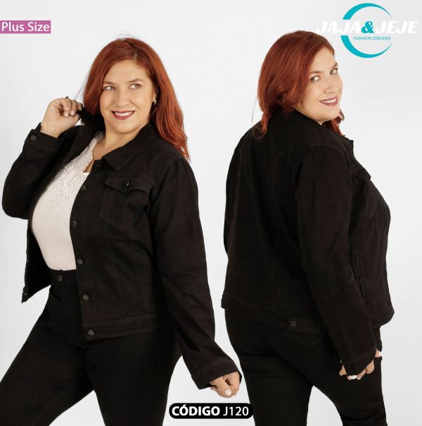 Chaqueta negra extralinda - Imagen 2