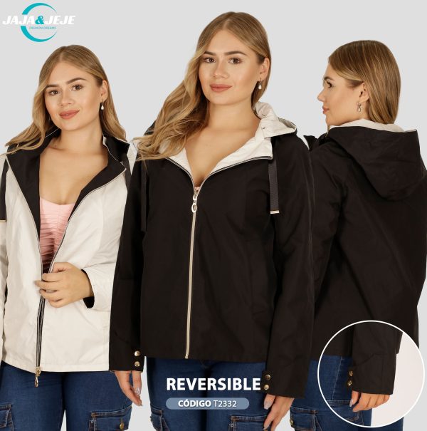 Cortaviento reversible verde - Imagen 5