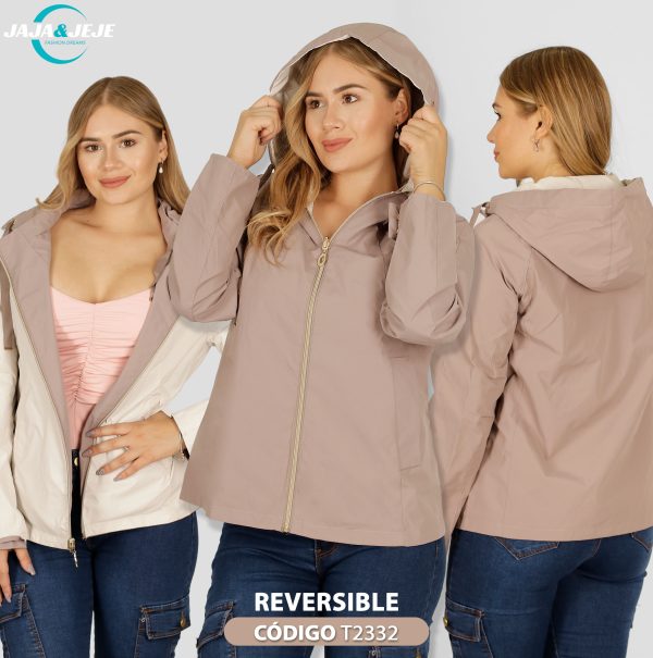 Cortaviento reversible verde - Imagen 3