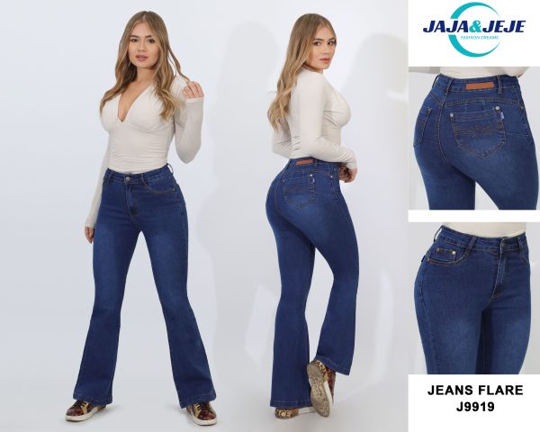 Jeans Flare Azul